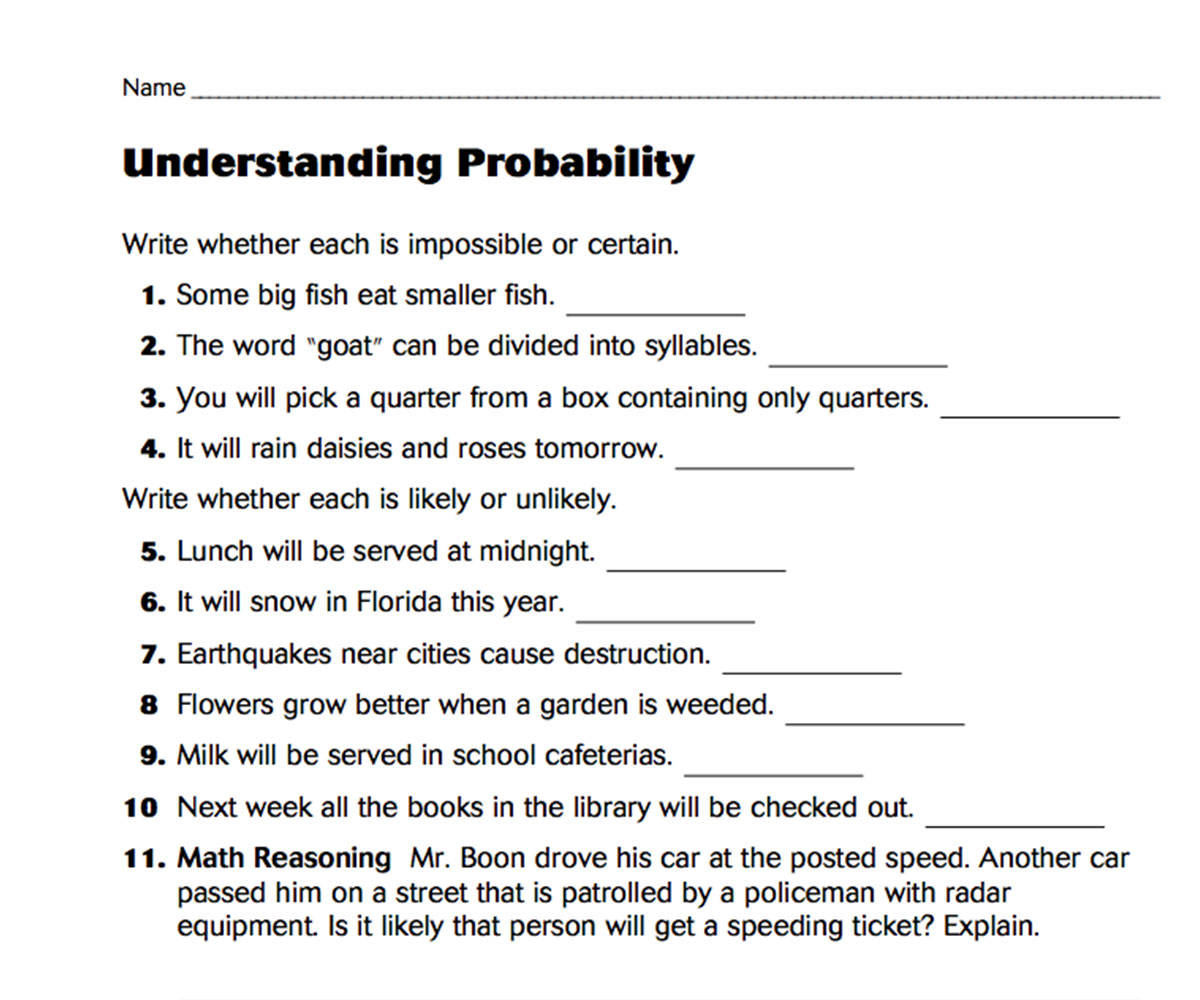 Understanding Probability