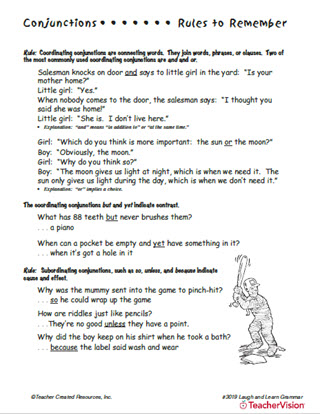 Conjunctions