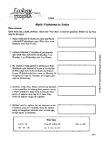 Recycling Word Problems