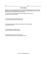 Wetlands Life Printable
