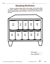 Sampling Nonfiction