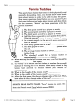Tennis Teddies