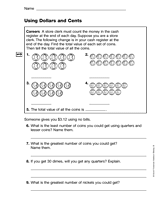 Using Dollars and Cents (Gr. 3)