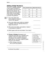 Adding Three-Digit Numbers (Gr. 3)