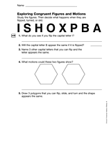 Exploring Congruent Figures and Motions (Gr. 4)