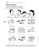 Numbers and Graphing: Decision Making (Gr. 2)