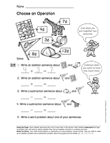 Choose an Operation (Gr. 2)