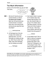 Too Much Information (Gr. 2)