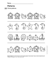 Solids, Shapes, and Sharing: Patterns