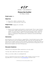Picture the Conflict