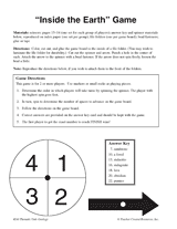 "Inside the Earth" Game