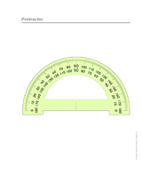 Printable Protractor