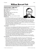 William Howard Taft