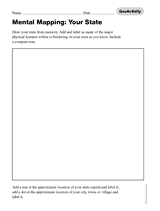 Mental Mapping: Your State 2