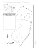 Map of New Jersey