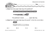 Math Warm-Up 116 for Gr. 1 & 2: Measurement & Geometry