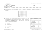 Math Warm-Up 9 for Gr. 5 & 6: Numbers and Numeration