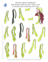 Curious George Matching Fun