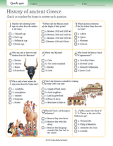 History of Ancient Greece Quiz