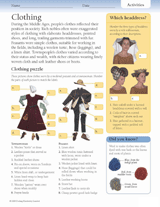 Medieval Clothing
