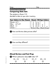 Comparing Data Sets