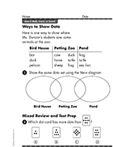Ways to Show Data