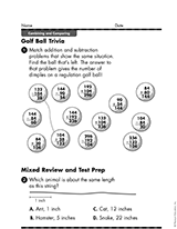 Golf Ball Trivia